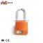 Bulk Rectangular Long Shackle Colorful Aluminium Safety Padlock