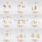ENO factory customize Rotating Candlestick Creative European Iron Revolving Lantern Rotating Candle Holder