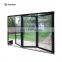 Nafs 2011 American Standard Aluminum Glass Door/folding Door System With Accordion Fly Screen