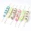 General purpose nylon double end hanging type Long bath towel Color combination rubbing back bath ball
