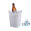 Cheap Portable LED Luminous Ice Bucket Induction Recharge Waterproof Lighting Ice Buckets for Bar