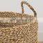 Handcrafted multifunctional seagrass basket Storage Baskets Decor Planter Pot Laundry Wholesale