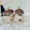 Cute For Kid Handmade rattan mushroom house with Handle, Wicker Bag Kids Toys Wholesale Supplier