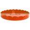 Many Color Round Wave Style Lacquered Serving Tray Luxury Decorative