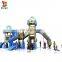 Rocket Outdoor Playground Equipment Kids Plastic Slide Set
