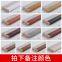 PVC folding strip 7-word plastic right Angle edging Wood floor L type pressing strip ceramic tile wrapping edge Yang corner folding line