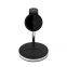 ABS wireless charger stand Multifunction 3-in-1Desktop Magnetic Mobile Phone Wireless Charger Station with LED Light