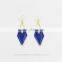 Fashion Shining Oil Drip Earrings Charm Earrings 12 Pairs A Lot Six Colors Mixed Wholesale