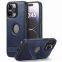 China supplier wholesale Custom Logo leather phone cases iphone 12 13 Anti shock with holder