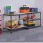 Tool-Free Easy-to-Assemble Functional Powed-Coated Rivet Bolt-Less Metal Steel Shelf