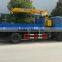 Low Price Dongfeng 6 tons truck with crane in Peru
