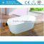 Oval shape artificial granite bathtub man made stone 100% acrylic bathtub