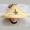 Factory price straw hats vietnam wind water proof natural bamboo famers straw hat panama straw hat for sale