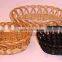 Beautiful cheap willow wicker decorative storage basket for breads,fruits,vegetables