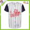 wholesale 100% polyester fashion custom cheap baseball jersey