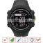 2016 Hot GPS Smart Watch Golf Navigation Watch with 30,000 World Courses, Black/Red