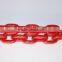 Decoration Guardrail Use Hot Sale Yellow Plastic Coated Chain