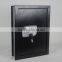 Wall mount safe deposit box