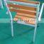 5-Piece Aluminum Wood Outdoor Furniture Set