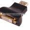 Golden Plated Thunderbolt DP Male to DVI Female Adapter