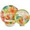 Set of 8 bamboo fiber 12" Dinner Plates w/ Ocean fish - NEW                        
                                                Quality Choice