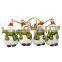 ceramic christmas ornaments santa claus craft