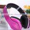 2016 Headband folding headset Stereo TF SD card radio Bluetooth headset