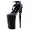 Ultra 20cm High Heel Shoes Lady gaga high heels pole dancing Shoes lady's 20cm Stripe shoes