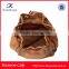custom small quantity order high quality wholesale fashion leather strap korean style backpack