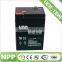 lead acid battery 6v 4.0ah for emergency lamp