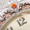 48cm Jewelry Amber Resin Luxury Wall Clock Women