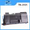 Black toner cartridge compatible with Mita TK-3131