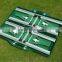 Green plastic folding picnic table--outdoor camping furniture