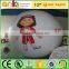 Large event smile face sphere PVC balloon with digital printing