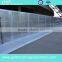 Used aluminum crowd control barrier/barricade for event security on sale