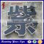 new style SS metal letter sign