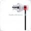 braided fabric cord transparent earphone jack plug