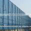 dust suppression and wind proofing wall flexible perforated metal