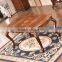 Indoor furniture Europe style dining set wooden dining table set