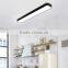 retangular white or black square ceiling panel light