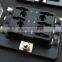 6 Position Circuit Car Boat Automotive Auto Blade Fuse Box LED Warning ATC ATO