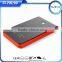 2015 Newest design dual usb solar charging mobile manual for power bank battery charger