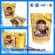 chinese supplier 2017 new product degassing valve coffee bean pouch with valve stand up pouch