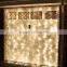 110v-220V EU US AU UK Plug 3m*3m 300LEDs lights flashing lane LED String curtain light Christmas home garden festival lights