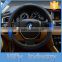 HF-CT136 Factory Supply Directly Real Leather Car Steering Wheel Cover High Quality Universal Fashion Steering Wheel Cover