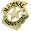 Low Price cheap gold badge custom metal badge