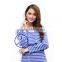 Wholesale 95 cotton 5 spandex yarn dyed maternity wear from China clothing supplier