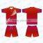 good design custom top quality sublimation striped soccer sets