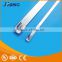 Low Price ball Self-lock SS304 Metal Cable Tie With Label