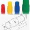 HHC Series soft PVC vinyl fork spade wire terminal end cap